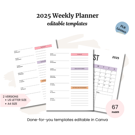 2025WeeklyPlanner