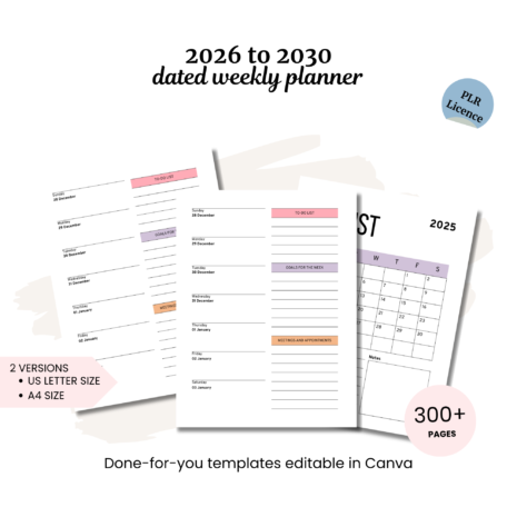 2026_to_2030_Weekly_Planner