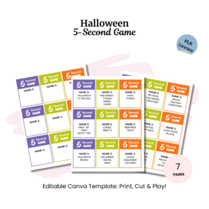 Halloween 5-second Game