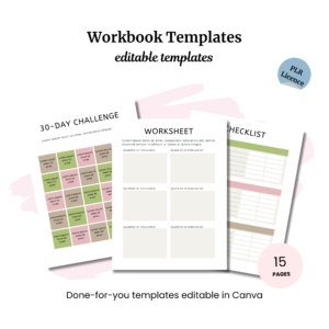 Free: Workbook Templates