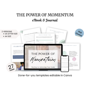 the power of momentum book and journal