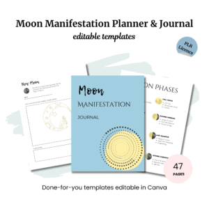 Moon Manifestation Planner & Journal