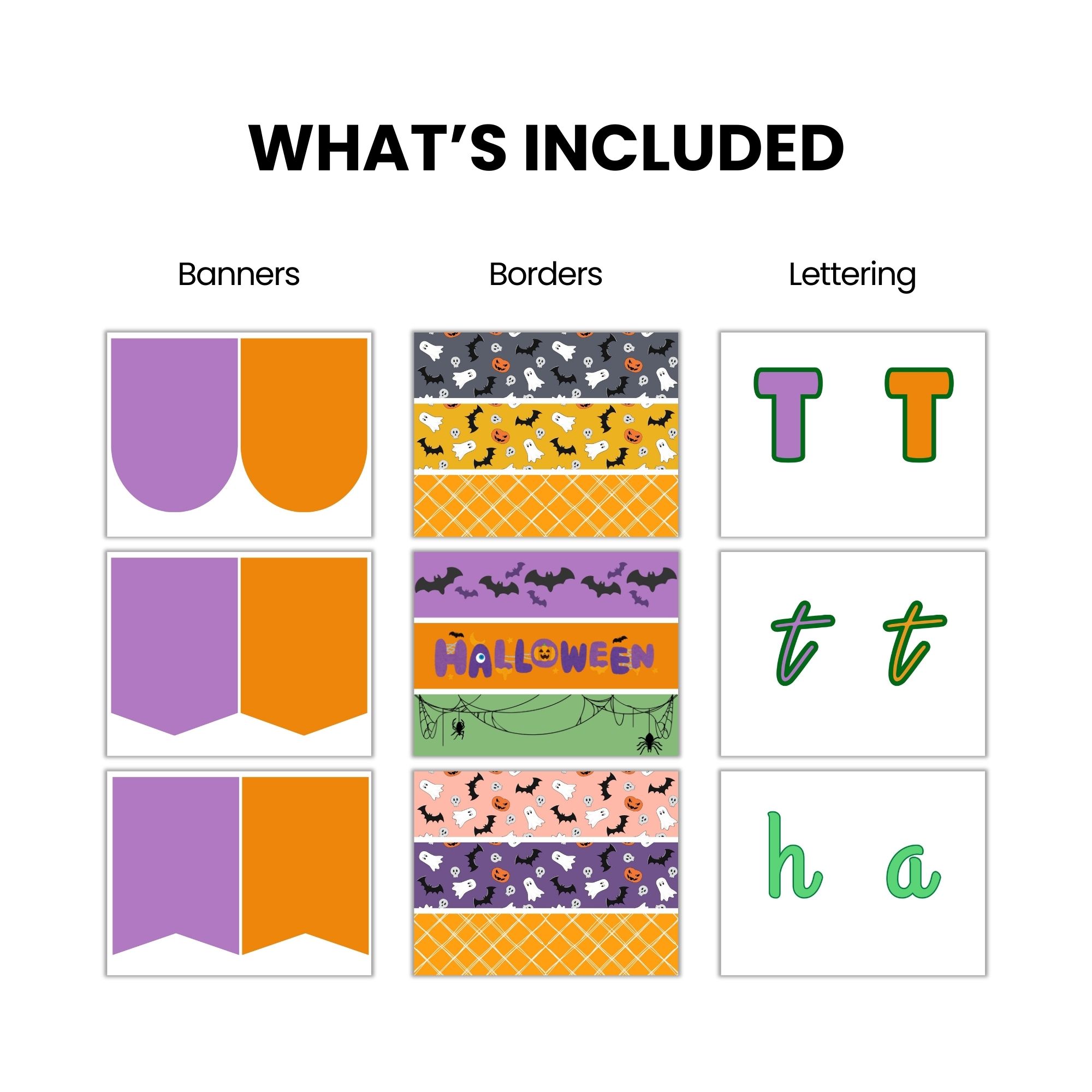 Classroom Bulletin Board Kit - Halloween - Image 6