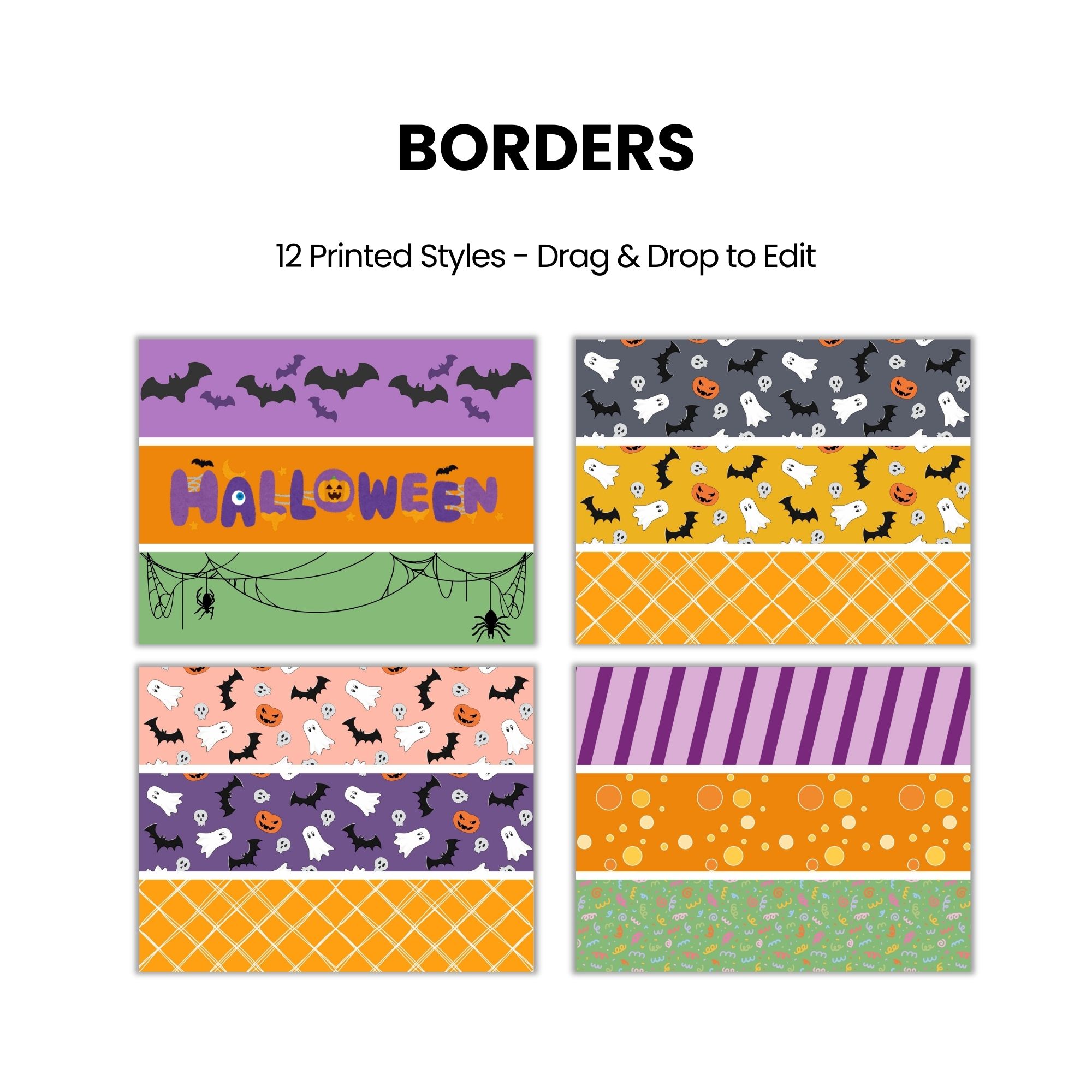 Classroom Bulletin Board Kit - Halloween - Image 5