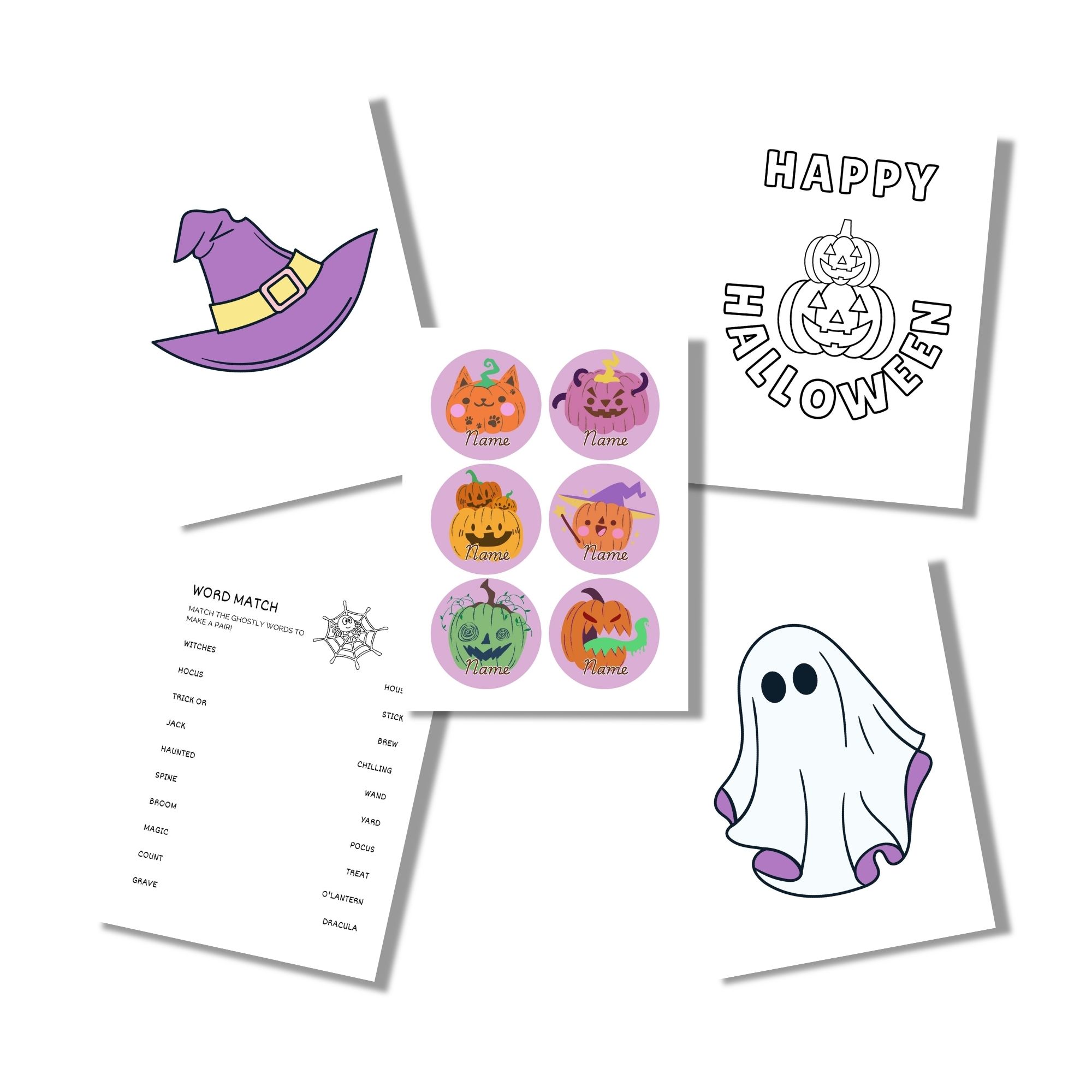Classroom Bulletin Board Kit - Halloween - Image 7