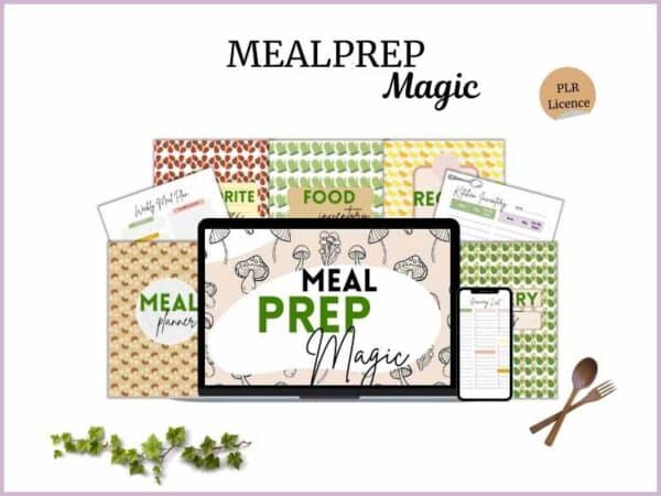 Click Here for MealPrep Magic Planner PLR